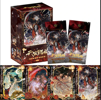 Heaven Official Blessing Tian Guan Ci Fu Lantern Cards Flower Lantern Illuminate Night series