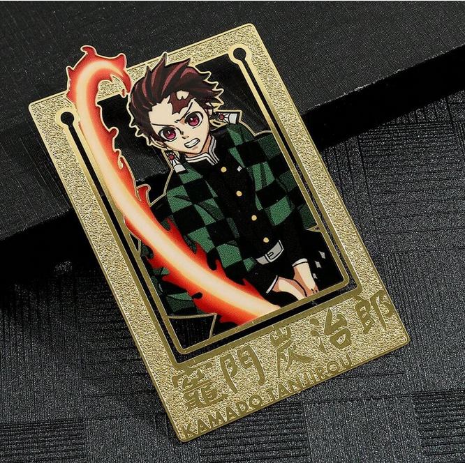 Demon Slayer Metal Bookmarks
