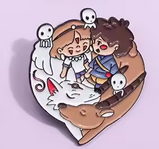 Studio Ghibli  Brooch Pins