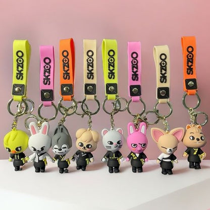 Stray Kids SKZOO 3D Keychains