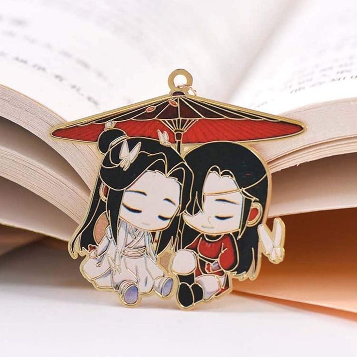 Heaven Official Blessing Tian Guan Cì Fu Metal Bookmark