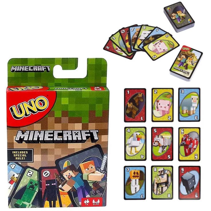 Minecraft UNO Card Game