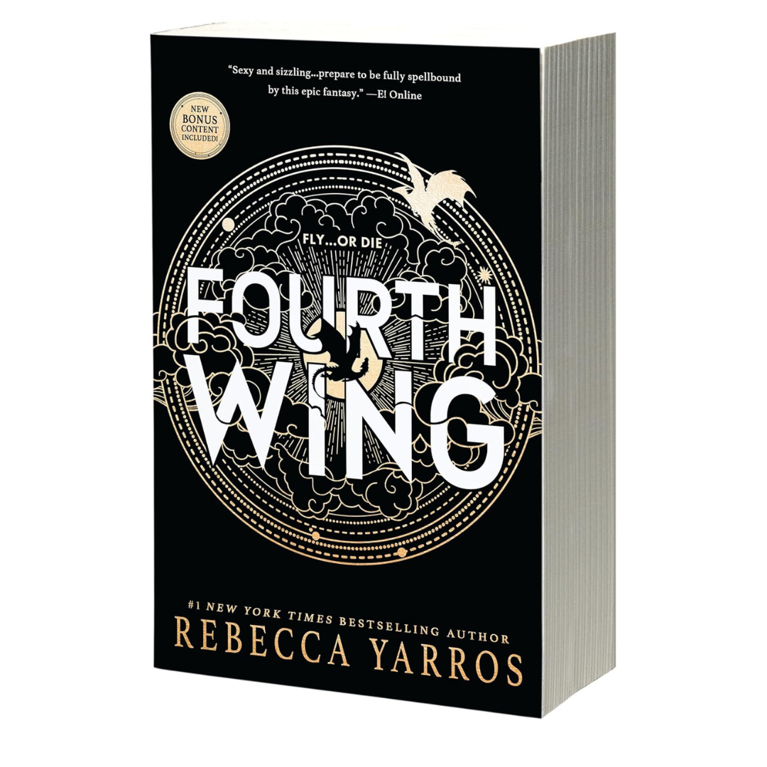 Fourth Wing (The Empyrean 1) Paperback by Rebecca Yarros