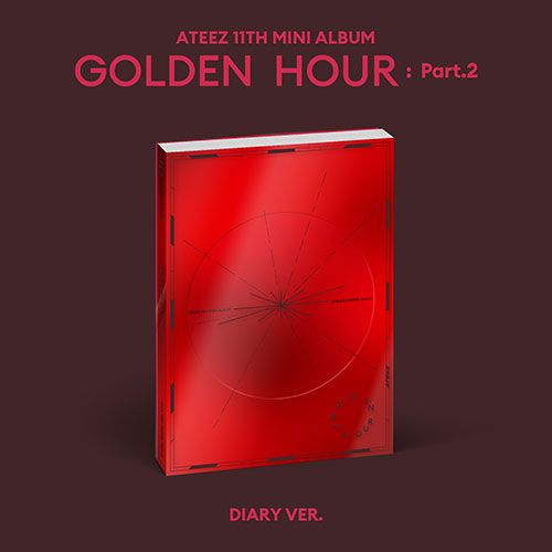 ATEEZ Official 11th Mini Album GOLDEN HOUR Part 2 2024 DIARY Version