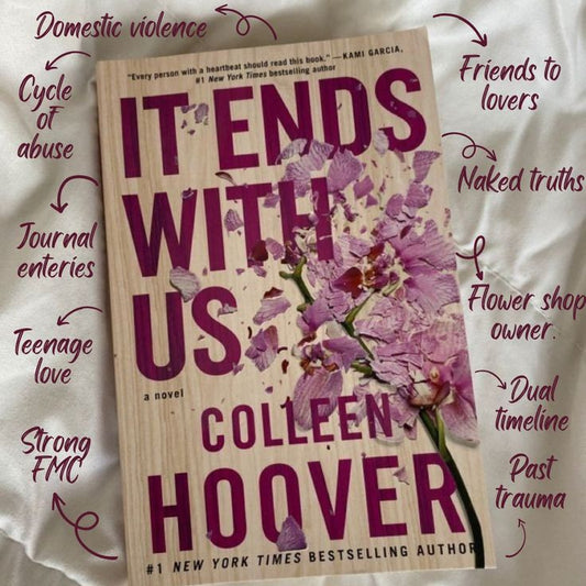 It Ends with Us A Novel Paperback by Colleen Hoover (Romance)