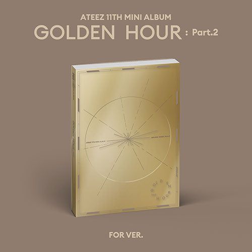 ATEEZ Official 11th Mini Album GOLDEN HOUR Part 2 2024 FOR Version