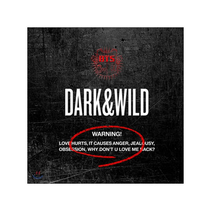 BTS 1st Official Album Dark & and Wild