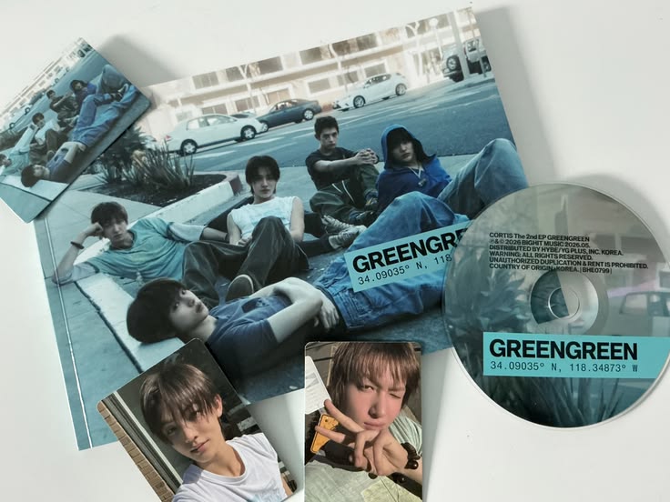 CORTIS GREENGREEN THE 2ND Official EP Album STREET version