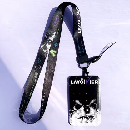 BTS Taehyung V Layover LANYARD ID HOLDER SETS