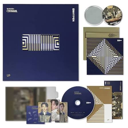 ENHYPEN ROMANCE 2nd Official Mini Album BORDER CARNIVAL Up Version