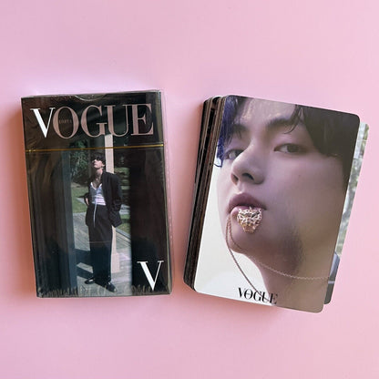 SOLO BTS V Taehyung Vogue Korea 55 PCS Photocard box