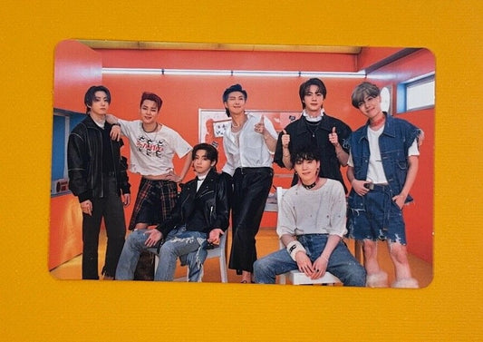 BTS Butter ot7 Official Photocard Cream version